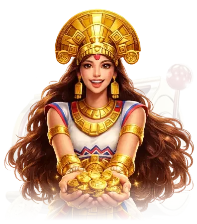 赏金女王辅助画面，展示角色与宝藏元素